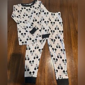 Disney Mickey Mouse Pajama Set 5T Toddler